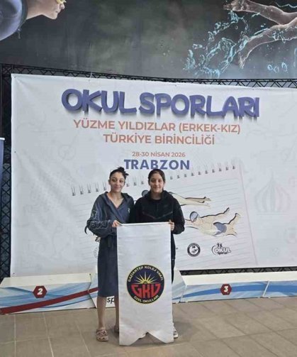 GKV'li Kont kardeşlerden Türkiye yüzme başarısı