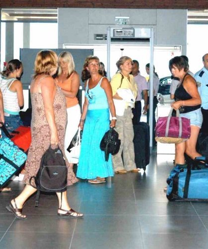Muğla'da yabancı turist sayısında bir önceki yıla göre yüzde 14 artış