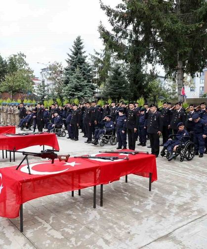 Ordu'da engelli bireyler temsili asker oldu