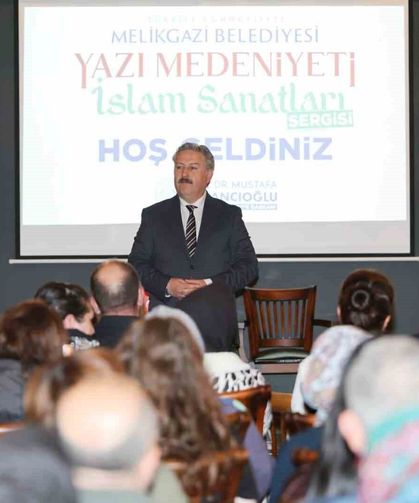 Sanat Melikgazi'de hat sanatının incelikleri konuşuldu