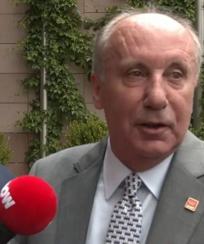 Muharrem İnce: 'Bütün partililerimize sakin olmayı öneriyorum'