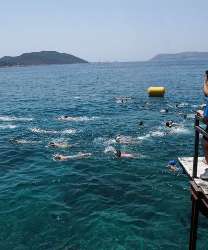 20. Uluslararası Meis - Kaş Yüzme Yarışı, tarihe kulaç attıracak