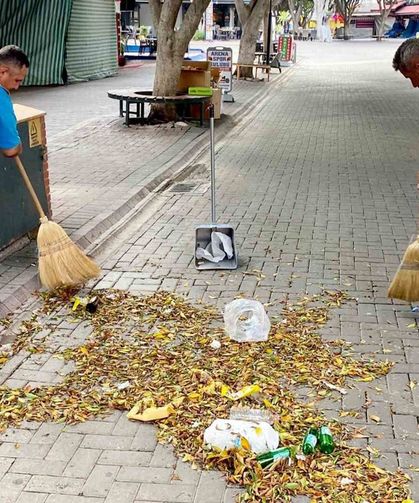 Alanya'da bayramda 9 günde 10 bin 578 ton atık toplandı