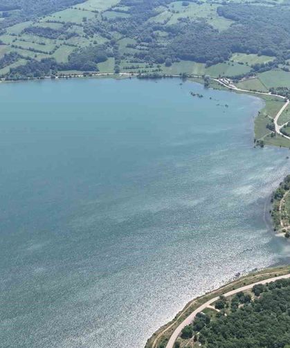 Bolu'da içme suyunun karşılandığı Baraj Gölet'inde su seviyesi yüzde 100'e ulaştı