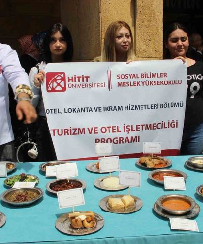 Çorum'da gastronomi şöleni başladı: Binlerce yıllık mutfak kültürü dünyaya tanıtılıyor