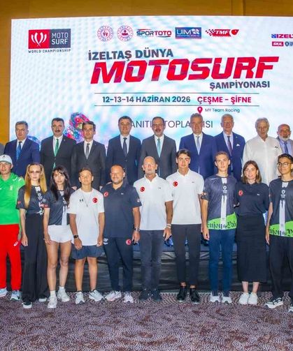 Dünya Motosurf Şampiyonası ikinci kez Türkiye'de