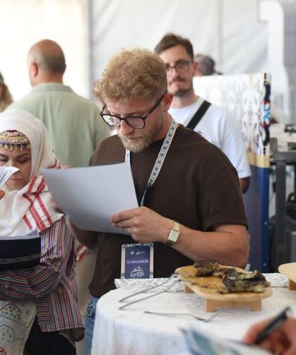 Gastronomi festivalinde lezzet şöleni