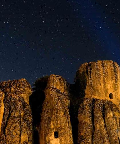 Kilistra'da gökyüzü ve tarih buluştu: Fotoğrafçılardan yoğun ilgi