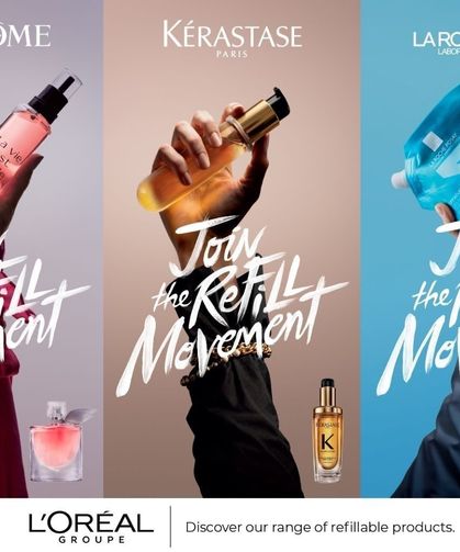 L'Oréal, yeniden doldurulabilir güzellik hareketini büyütüyor
