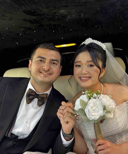 Menteşe'den Vietnam'a uzanan aşk mutlulukla taçlandı