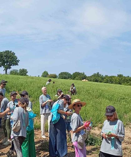 Ruslar, Gözler'de kekik hasadı yaptı