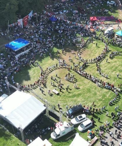 2 bin rakımlı festivalde horon coşkusu