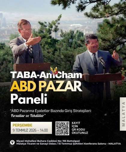 ABD pazarındaki fırsatlar Malatya TSO'da masaya yatırılacak