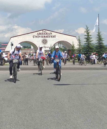 Ardahan'da bisiklet festivali başladı
