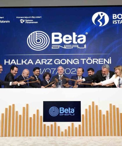 Borsa İstanbul'da gong Beta Enerji için çaldı