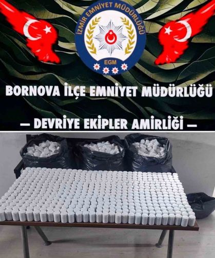'Dur' ihtarına uymayıp kaçan araçtan on binlerce uyuşturucu hap çıktı