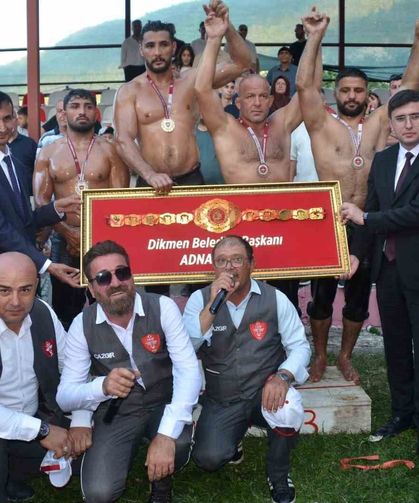 Karadeniz'in Kırkpınarı'nda altın kemer Mustafa Taş'ın