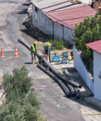 Söke Atburgazı'nda 4,6 milyon liralık içme suyu yatırımı başladı