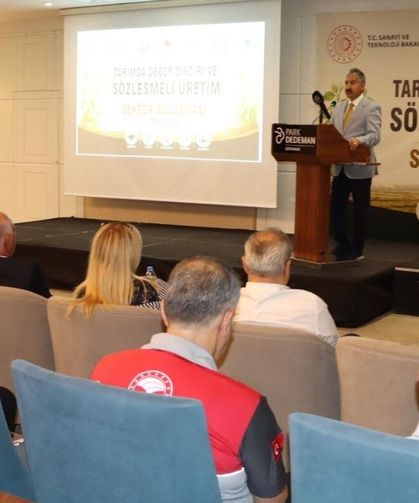 Tarım sektör temsilcileri bir araya geldi