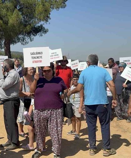 Tavuk çiftliği projesine mahalleliden tepki