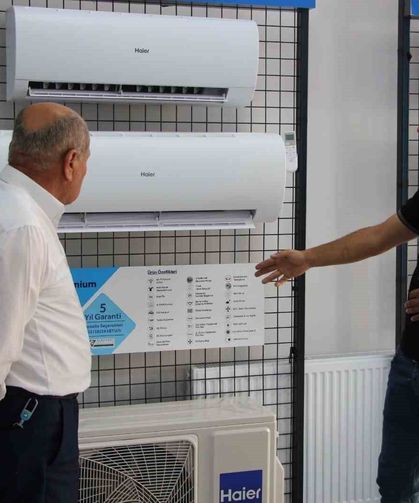 Van'da kavurucu sıcaklar klima satışlarını artırdı