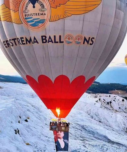 30 Ağustos coşkusu gökyüzünde yaşandı