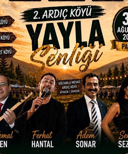 Ayvacık'ta yayla şenliği