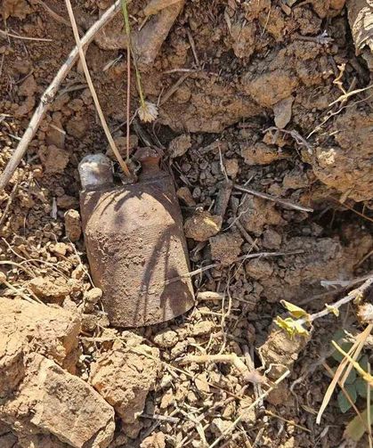 Bursa'da kurtuluş savaşından kalma el bombaları bulundu