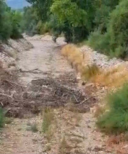 Kocaözü'ne sel böyle geldi
