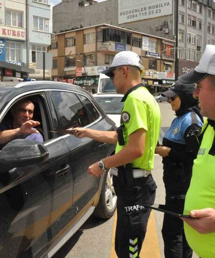 Motosiklet sürücülerine kaza uyarısı