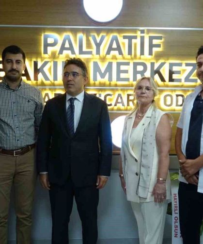 Muğla'nın en büyük palyatif bakım merkezi Marmaris'te hizmete açıldı