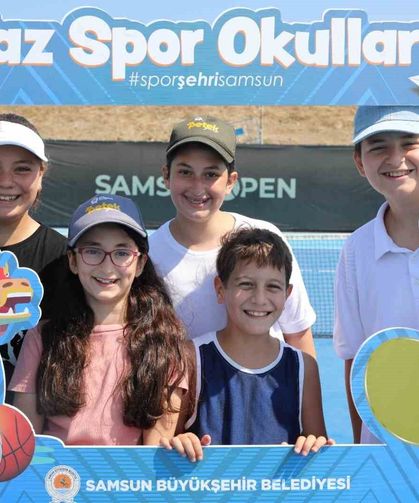 Samsun'da çocukların enerjisi sahalara taştı: 11 branşta ücretsiz spor eğitimi