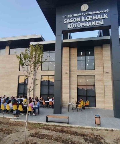 Sason kütüphanesi 6 ayda 93 bin 600 ziyaretçiye ulaştı