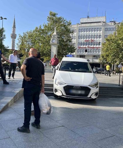Tekirdağ'da hayrete düşüren kaza: Görenler dakikalarca bakakaldı