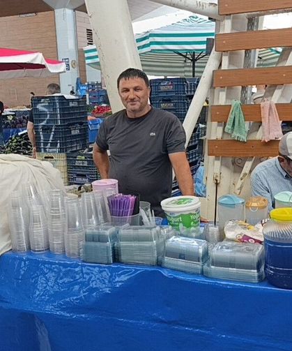 Torosların zirvesinden gelen karlarla serinliyorlar
