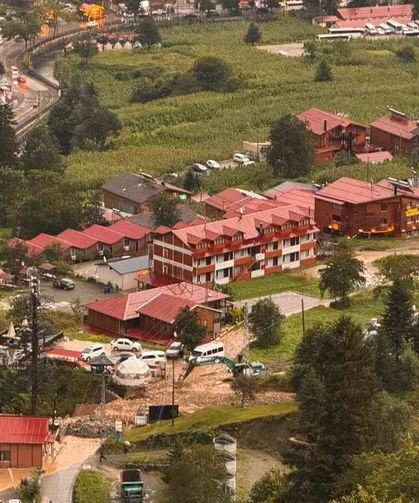 Uzungöl'de ikinci taşkın