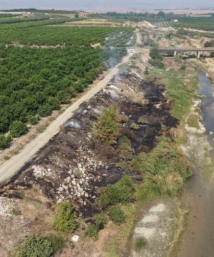 Adana'da Deliçay Deresi'nin çevresi çöplüğe dönüştü