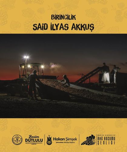 Bağ Bozumu Şenliği Fotoğraf Yarışması'nda ödüller sahiplerini buldu