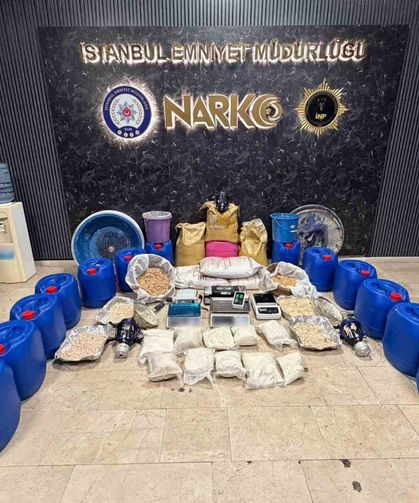 İstanbul'da üç günlük narkotik bilançosu: 188 şüpheli yakalandı, adreslerden yüzlerce kilo uyuşturucu madde çıktı