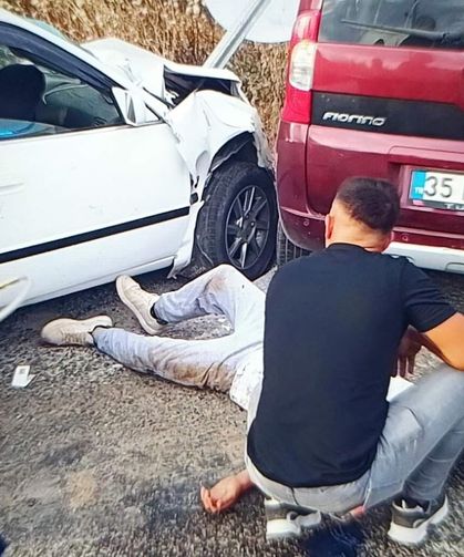 İzmir'de hatalı manevra kazası: 1'i ağır 8 yaralı