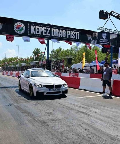 Türkiye Otodrag Şampiyonası Kepez'de nefes kesti