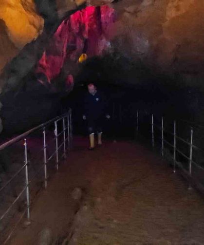 Türkiye'nin en uzun 10'uncu mağarasına ziyaretçi girişi durduruldu