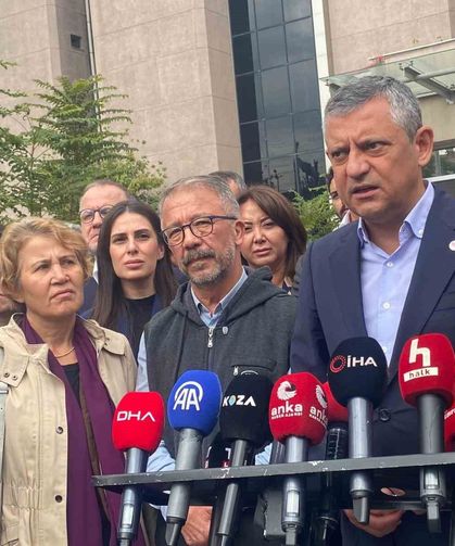 Yeni Parti Genel Başkanı Özel: 'Buradaki katliam insanlığa karşı işlenmiş bir suçtur'