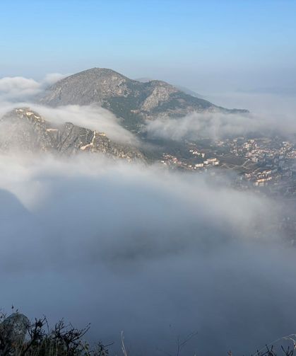 Amasya ‘sis denizi’nin altında kaldı