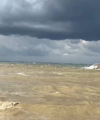 Amasra bir günde 4 mevsimi yaşadı