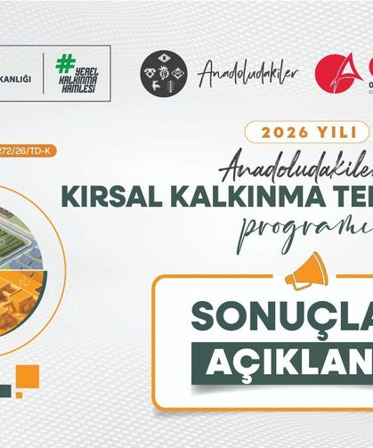 Anadoludakiler Kırsal Kalkınma Teknik Destek Programı'nda 6 proje başarılı bulundu