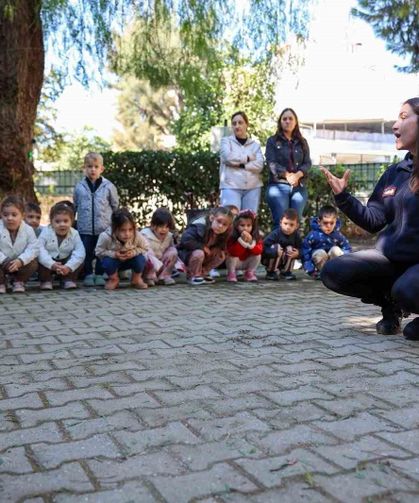Aydın'da miniklere yangın ve acil durum eğitimi