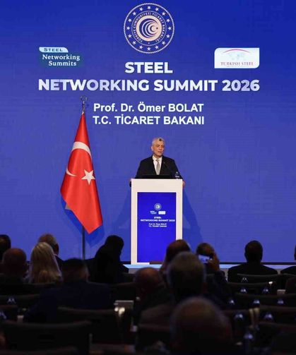 Bakan Bolat: 'Türkiye 38,1 milyon tonluk çelik üretimiyle Avrupa'da 1'inci'