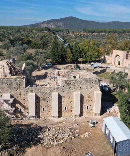 Beçin Kalesi'nde tarihi miras geleceğe taşınıyor