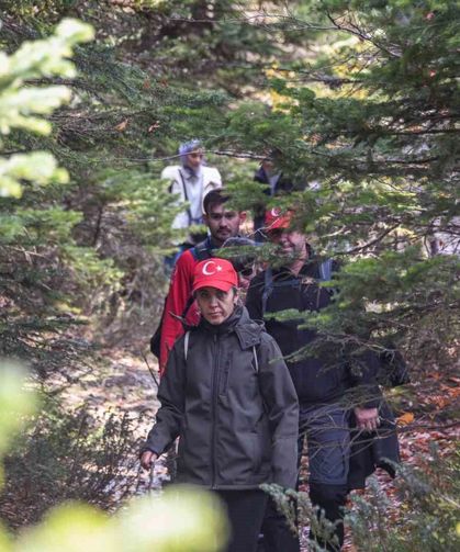 Cumhuriyet coşkusu Uludağ'ın zirvesinde yaşandı